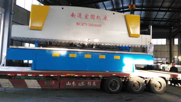 WC67Y-500T/8000液壓板料折彎機